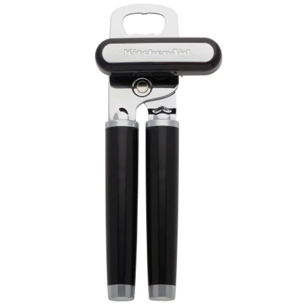 KitchenAid Classic Multifunction Can and Bottle Opener (Black)