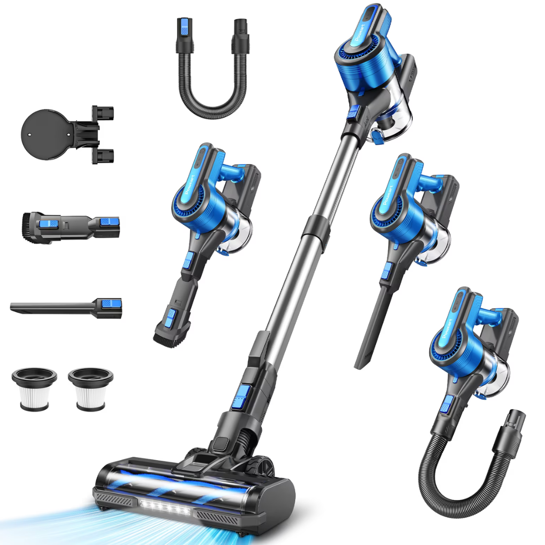 Poweart 8-in-1 Powerful Stick Cordless Vacuum Cleaner