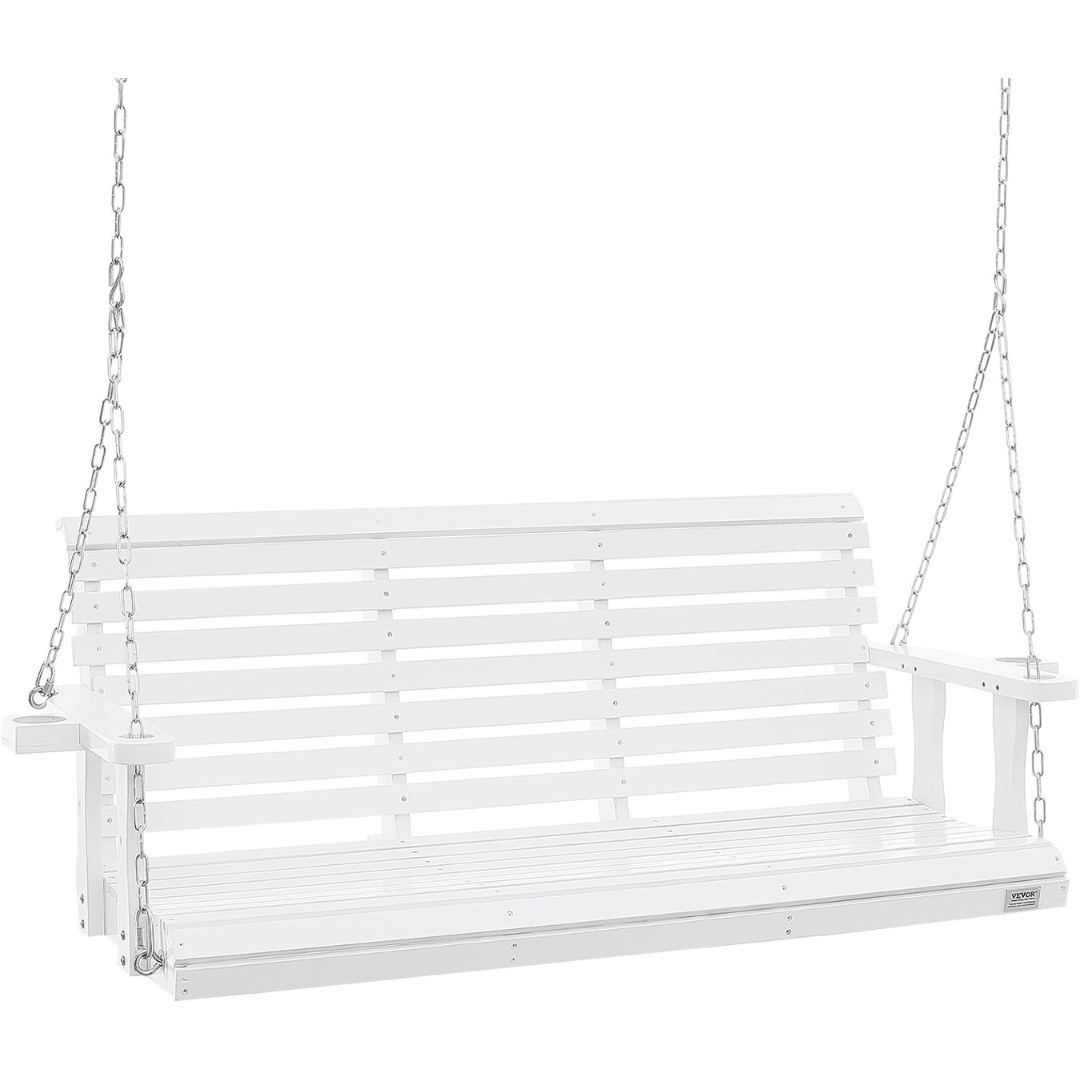 5.5FT Vevor Wooden Porch Swing