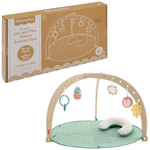 Fisher-Price Wood Baby Playmat Lay & Play Deluxe Activity Gym