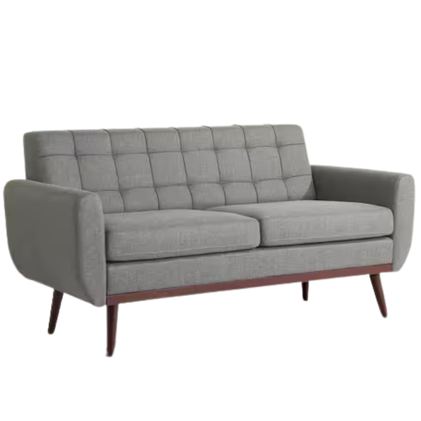 Serta Clifton 61.22" Round Arm Woven Rectangle Sofa