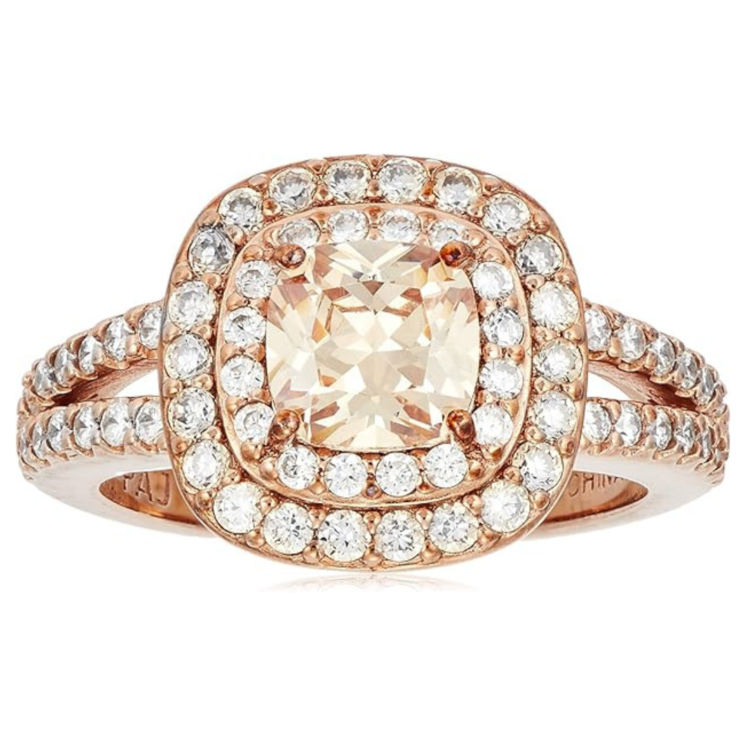 Amazon Essentials Rose 18K Gold Plated Ring (Various Size)