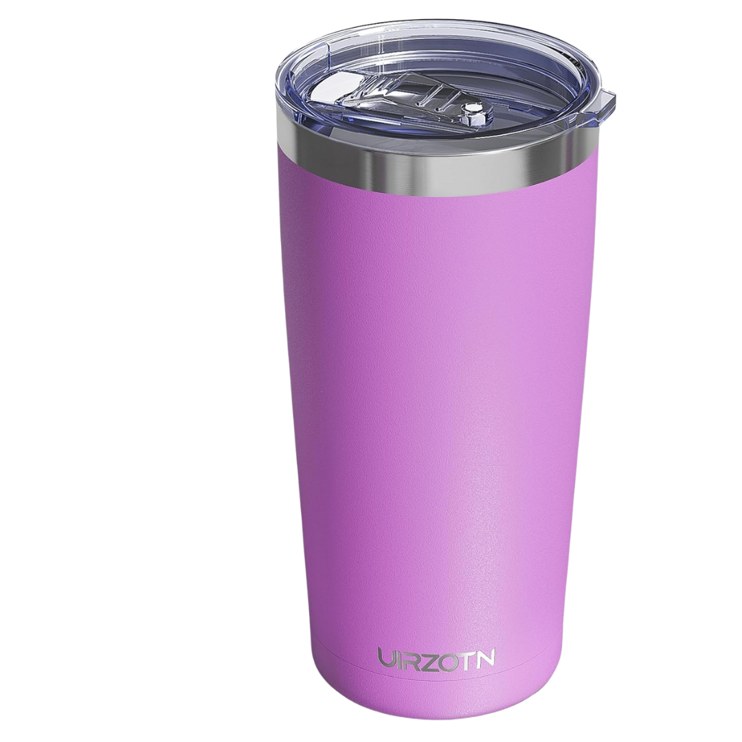 20-Oz Leakproof Travel Coffee Wall Vacuum Insulated Tumbler