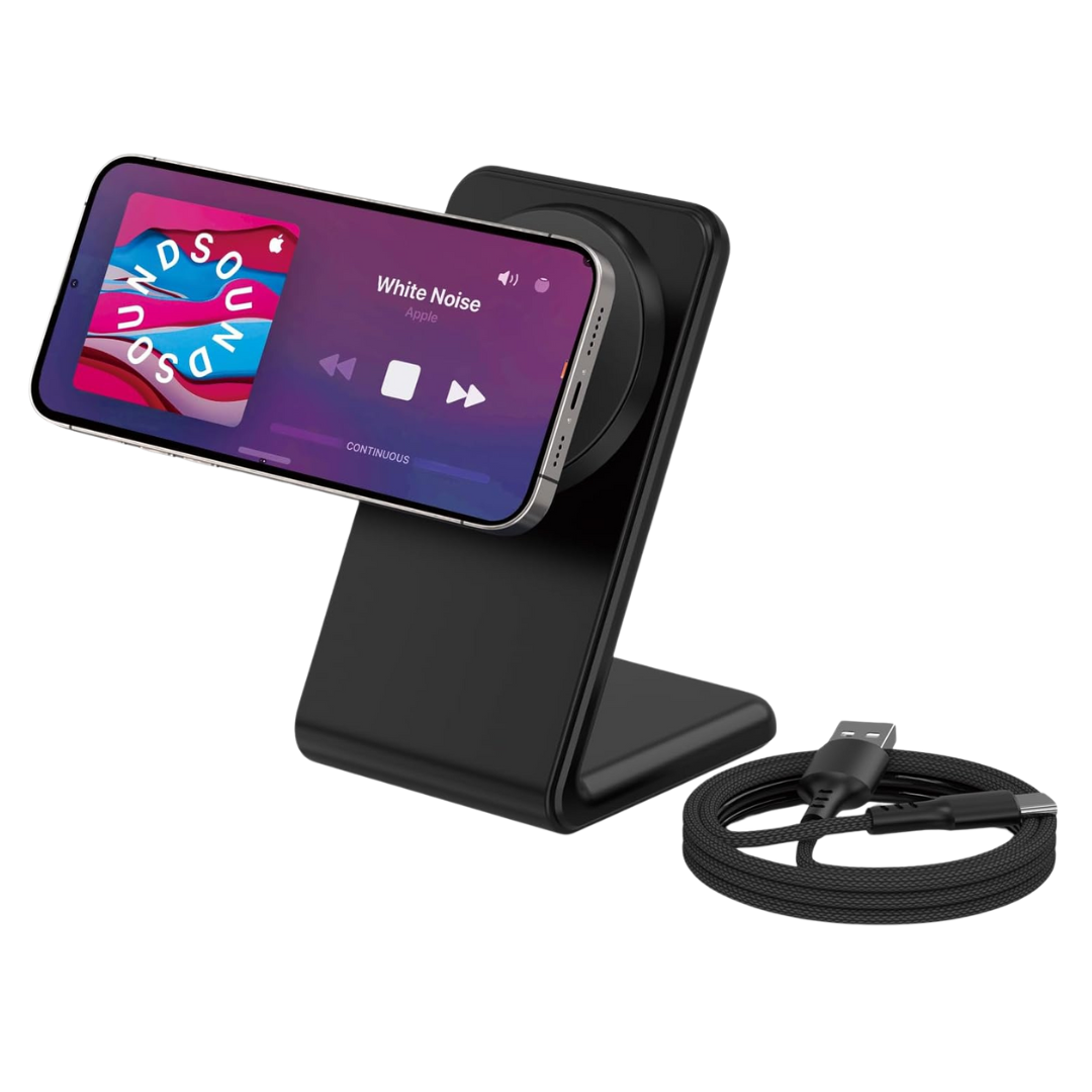 Enyneo Magnetic MagSafe Wireless Charging Stand For iPhone (Black)