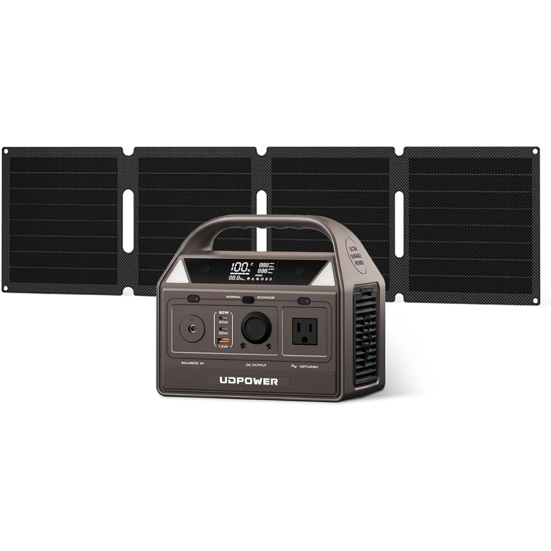 C200 192Wh (60,000mAh) Portable Power Station With 40W Solar Panel