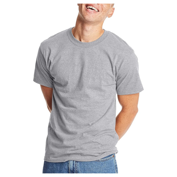 Hanes Men's Beefy-T Heavyweight Cotton Crewneck T-Shirt