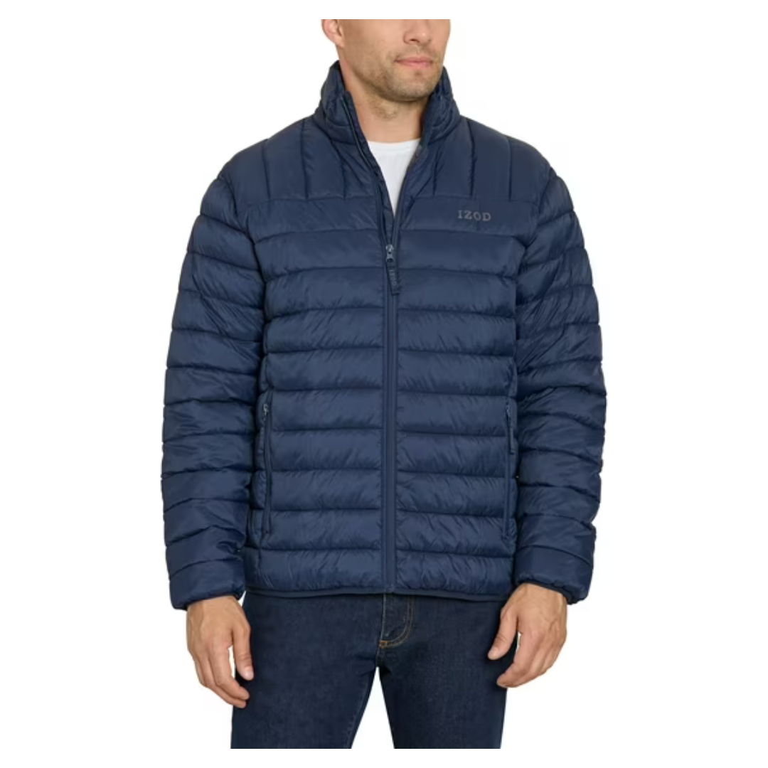 IZOD Men's Classic Puffer Jacket (Various Colors/Sizes)