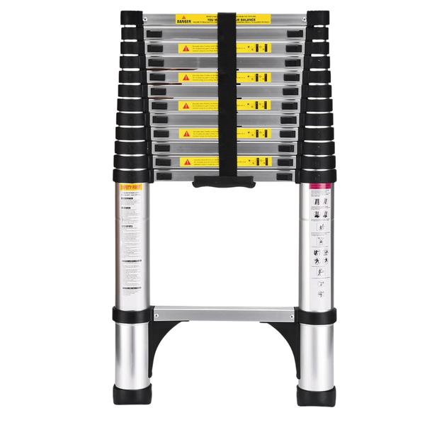 12.5ft Soctone Aluminum Extension Telescoping Ladder