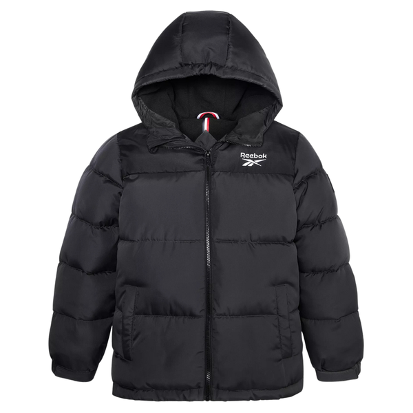 Reebok Toddler Contrast Yoke Long Sleeve Puffer Jacket (Various)