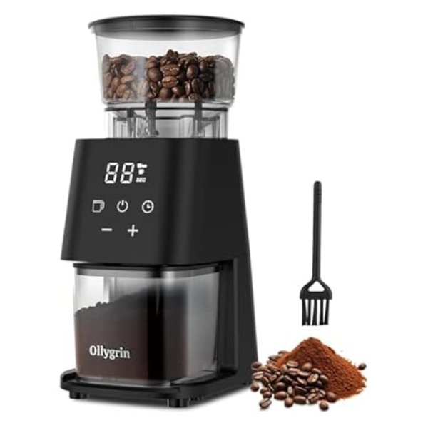 Conical Burr Coffee Grinder With Touch Panel