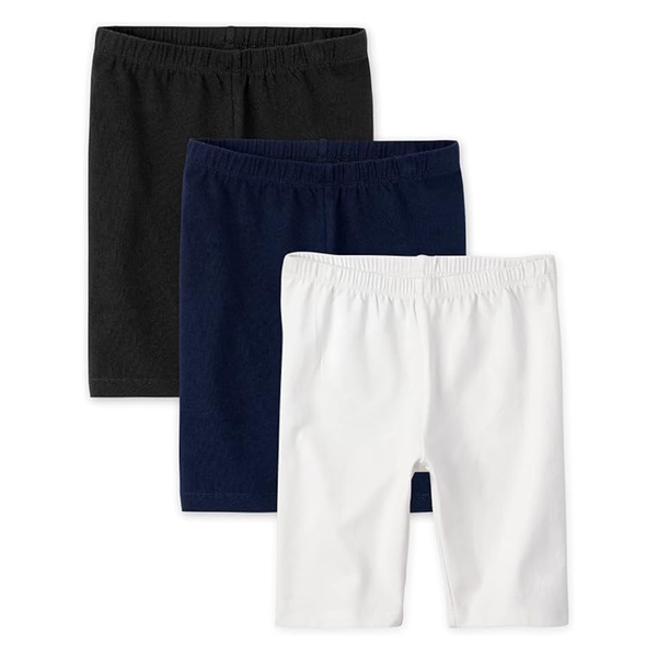 3 Pack The Children's Place Girls' Solid Bike Shorts