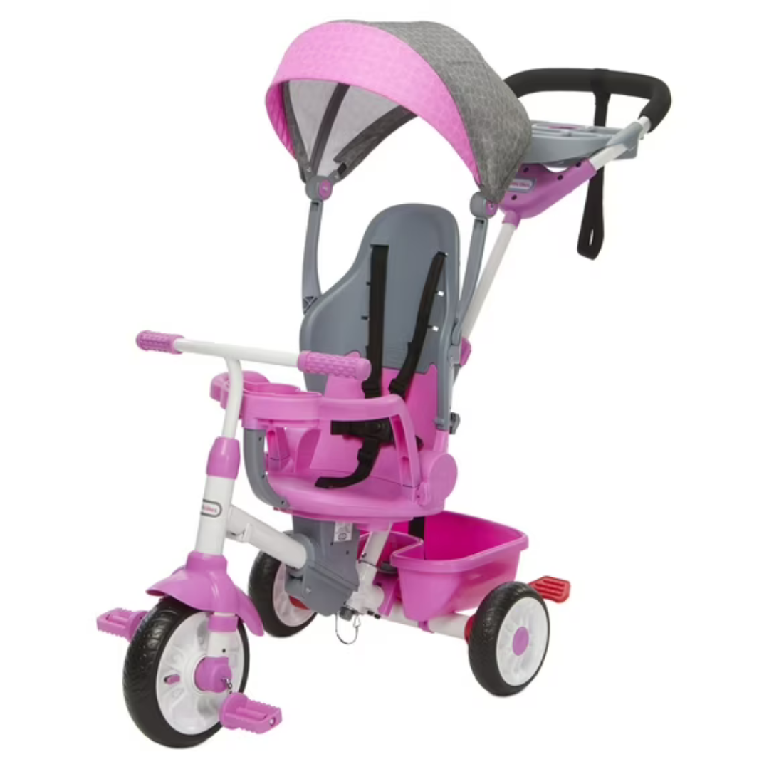 Little Tikes Perfect Fit 4-in-1 Trike (Pink, 9 months - 5 years)