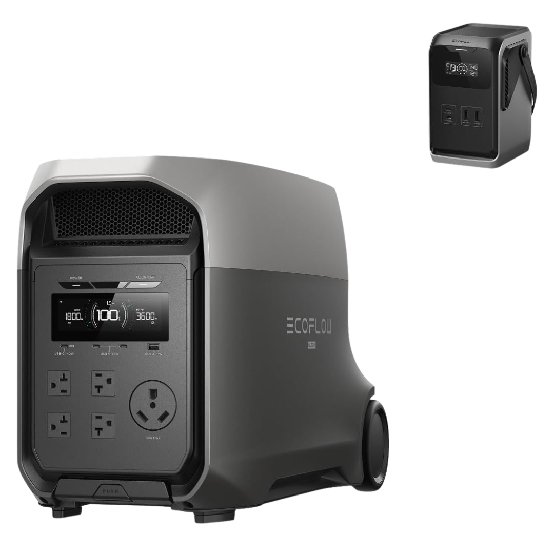 EcoFlow DELTA 3 Ultra 3072Wh LiFePO4 3600W Portable Power Station