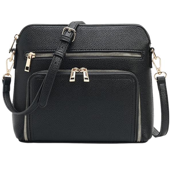 Women's Leather RFID Blocking Crossbody Bags (2 Colors)