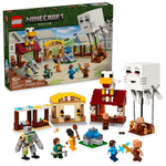 555-Pieces LEGO Minecraft The Ghast Balloon Village Attack
