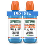 2-Count 16oz TheraBreath Fresh Breath Mouthwash (Icy Mint/Mild Mint)