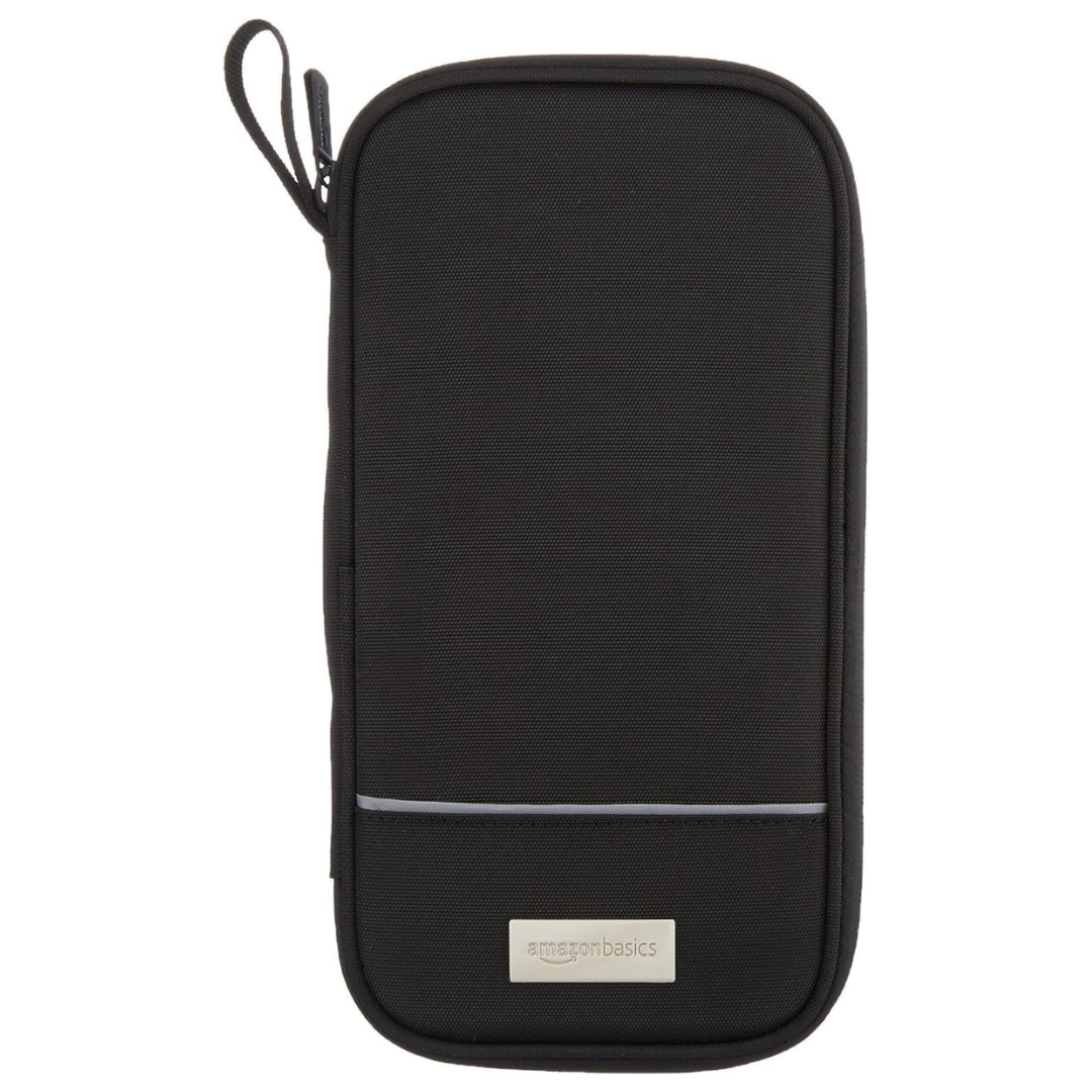 Amazon Basics RFID Travel Passport Wallet Organizer (10" x 5")