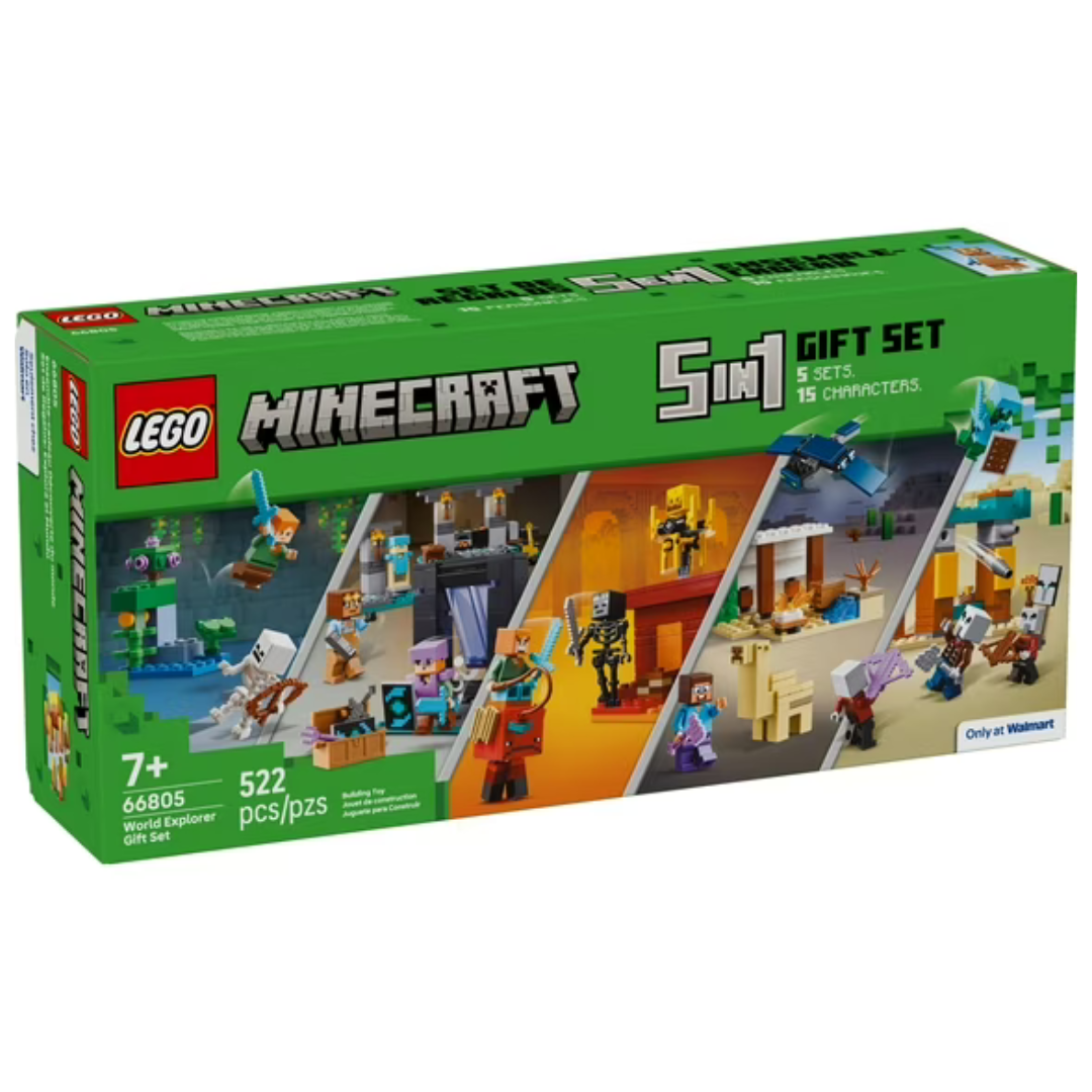 5-Games-in-1 LEGO Minecraft Gift Set (66805) + $9 Walmart Cash