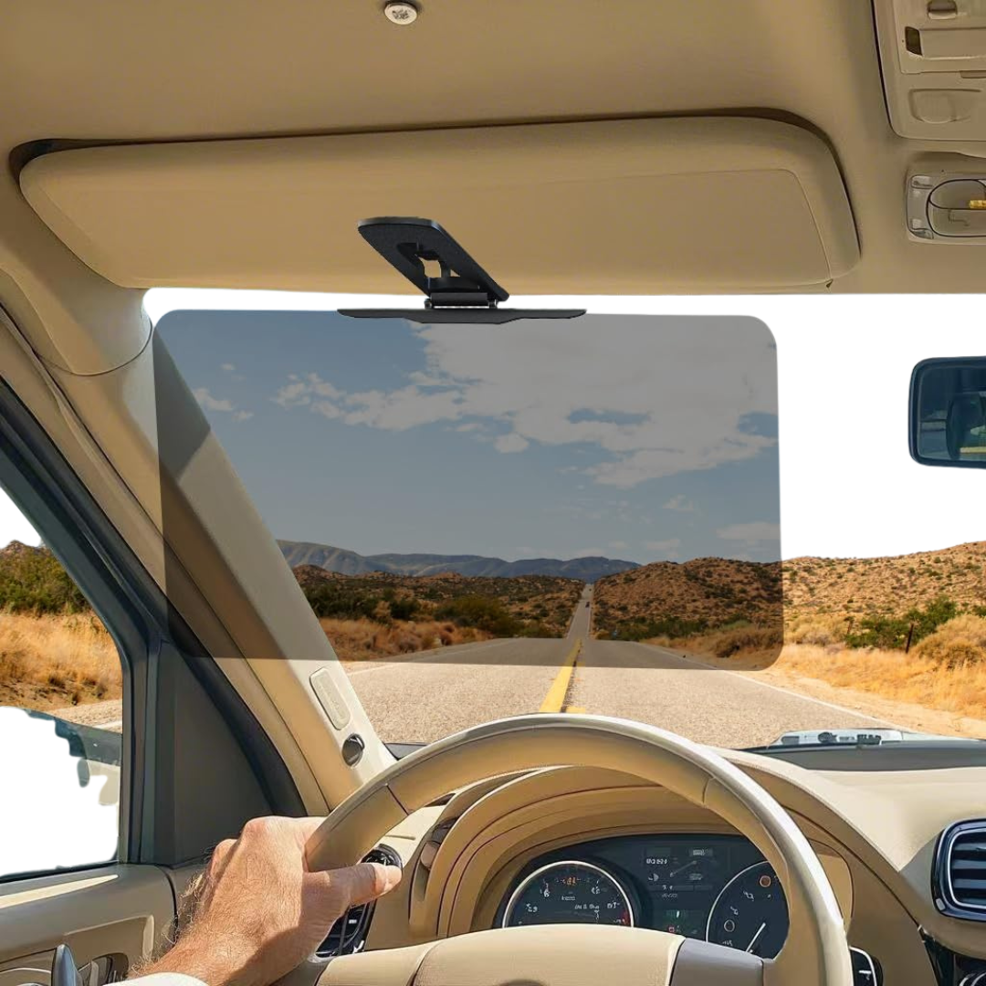 Universal Fit Polarized Sun Visor Extender