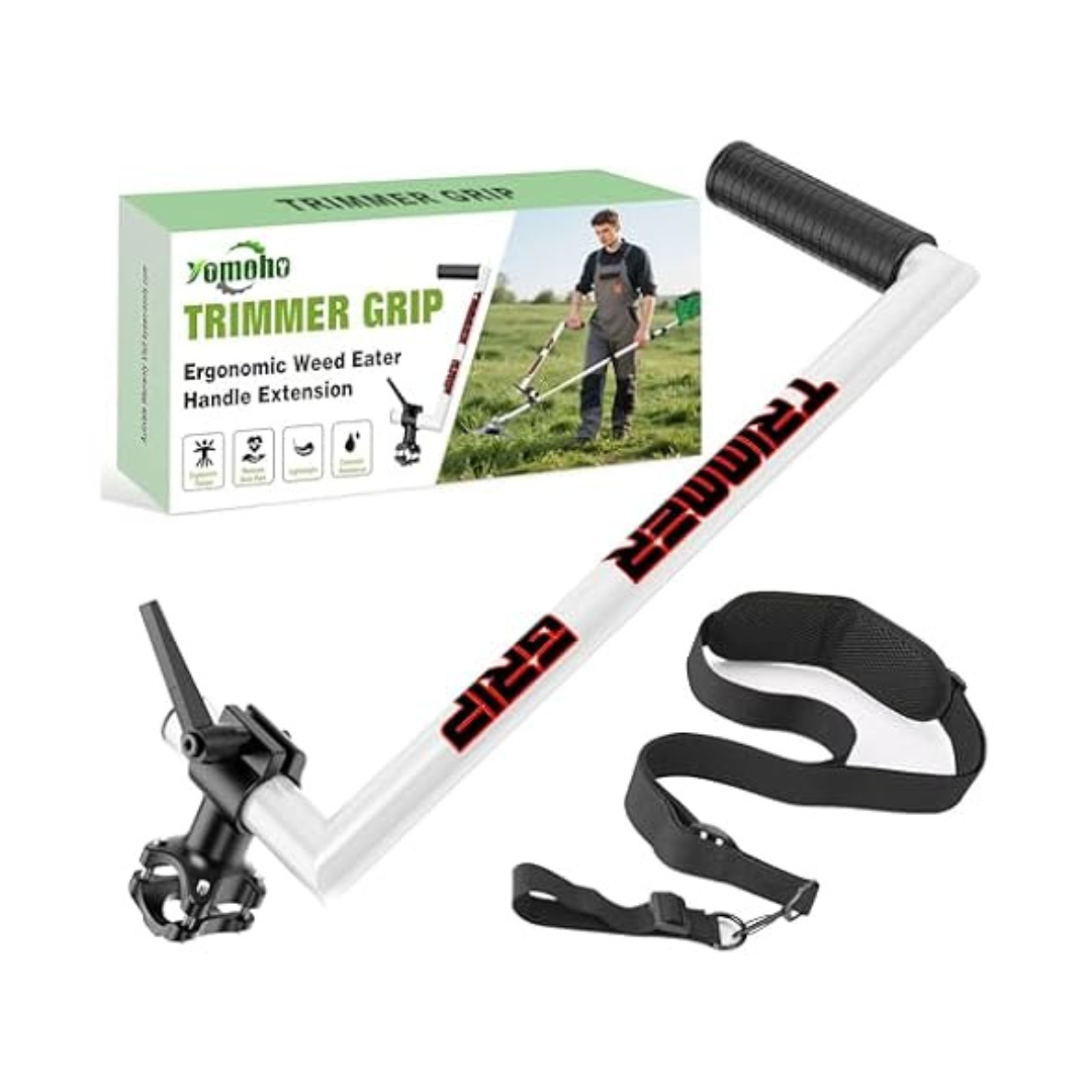 Yomoho Ergonomic String Grip Trimmer Handle Extension