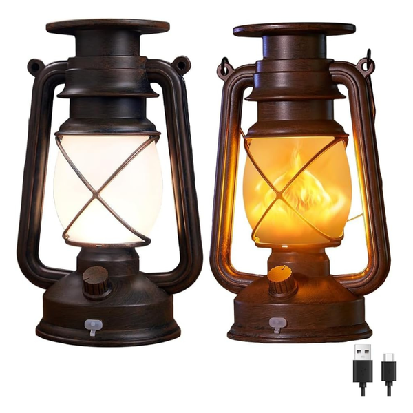 2-Pack Kooper Solar Lantern Outdoor Lights