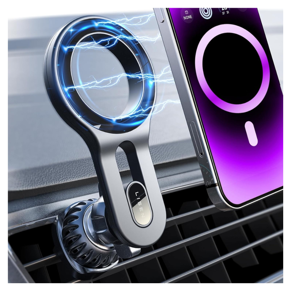 LISEN MagSafe Car Air Vent Phone Holder With Strong Magnetic Clip