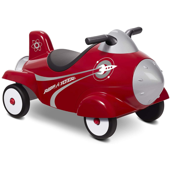 Radio Flyer Retro Rocket Ride-On With Lights And Sound