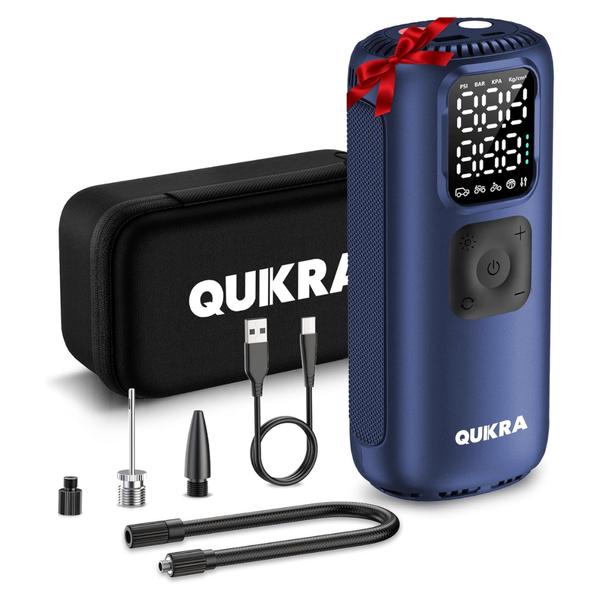 QUIKRA T22 Portable 160PSI Cordless Tire Inflator Air Pump