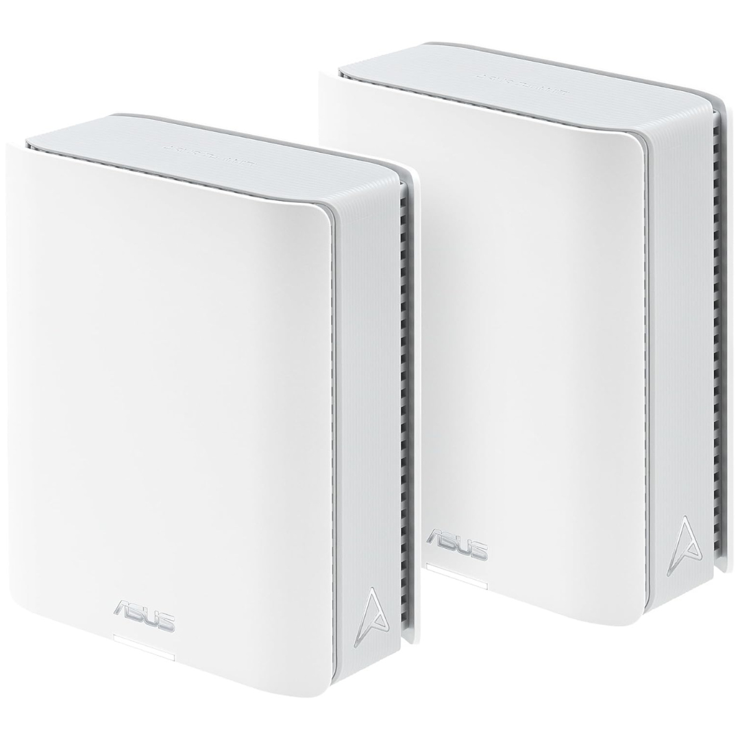 2-Pack Asus ZenWiFi BT10 18000 Mbps Tri-band WiFi 7 Mesh Router