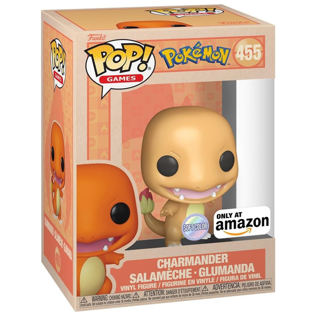 Funko POP! Pokemon Soft Color Charmander Exclusive Figure