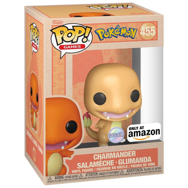 Funko POP! Pokemon Soft Color Charmander Exclusive Figure