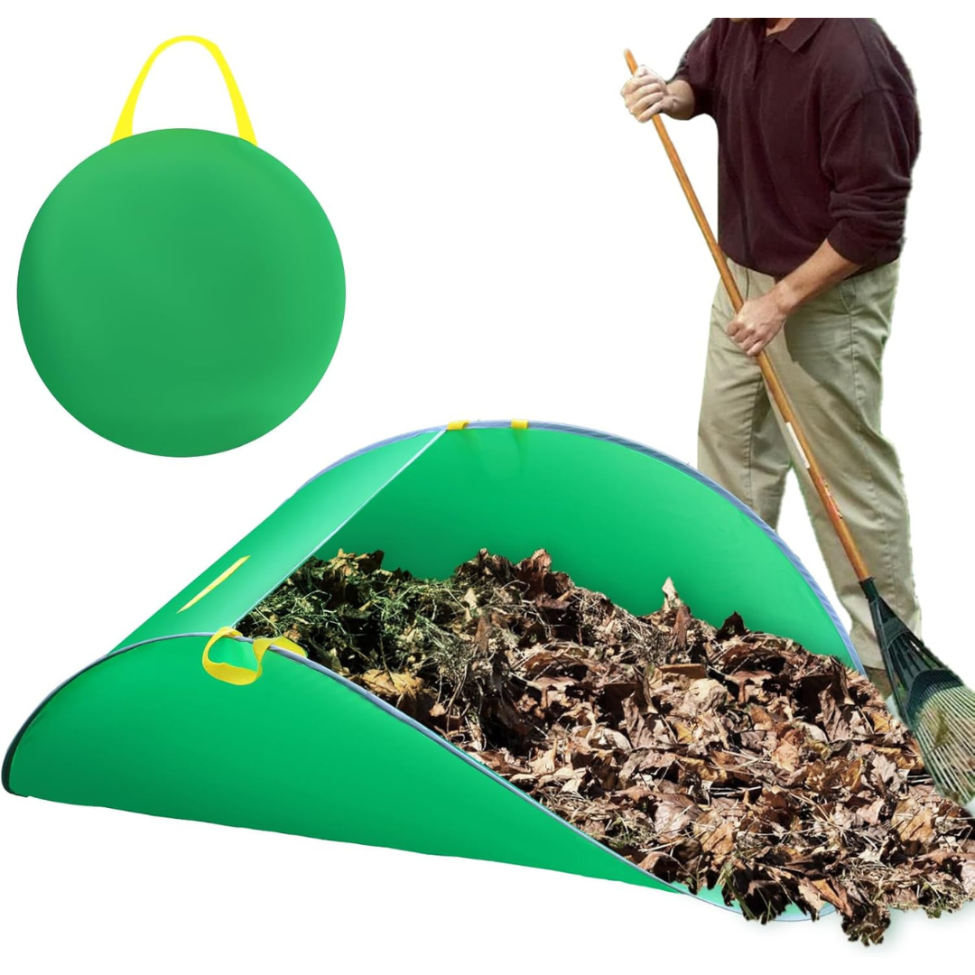 UQM Portable Pop Up Leaf Collector & Garden Bags
