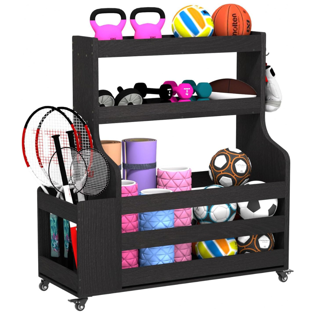 SuniBoxi All in One Workout Storage Rack