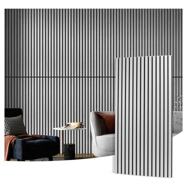 4-Pack Art3d Wood Slat Acoustic Panels