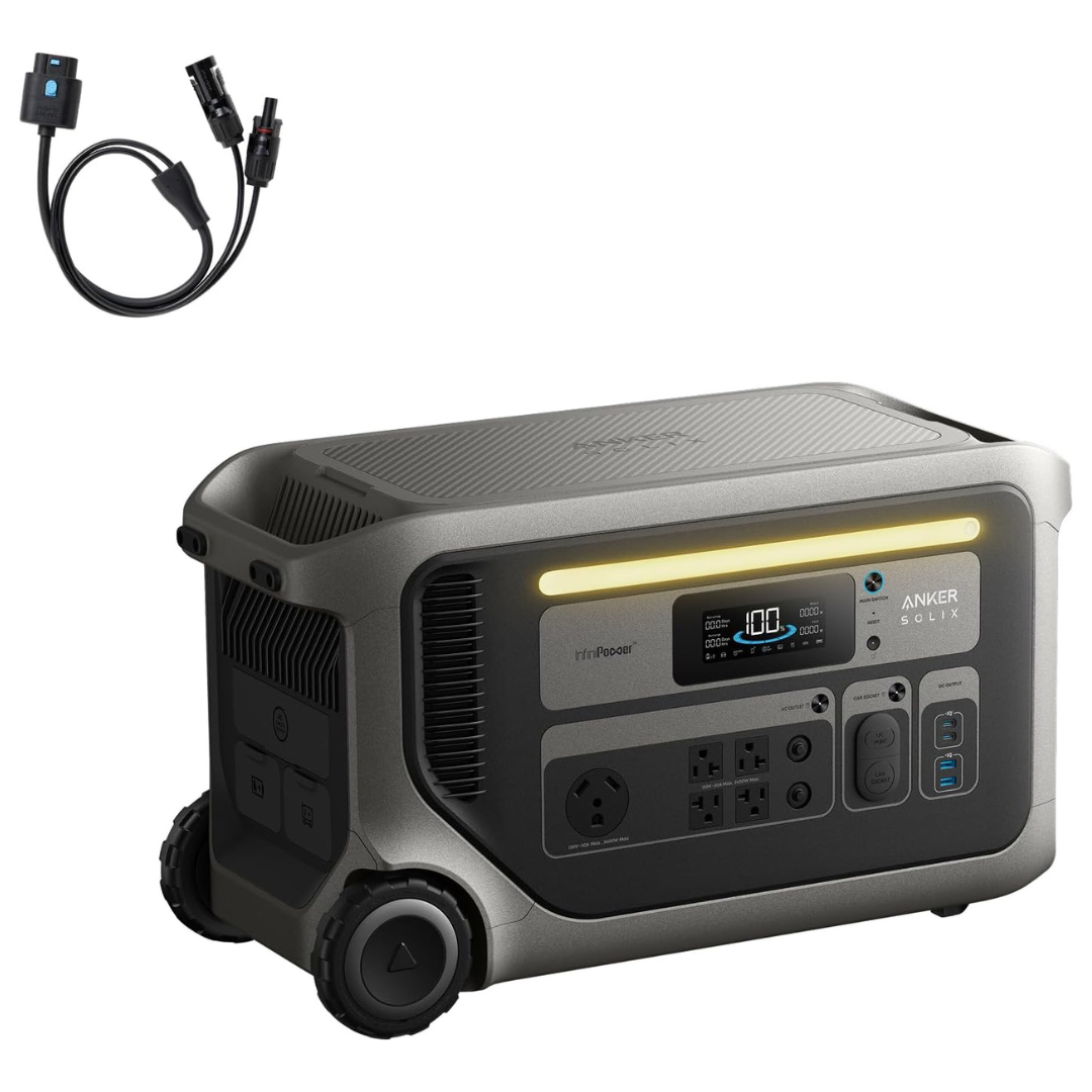 Anker SOLIX F3000 F3000 3,072Wh Portable Solar Power Station