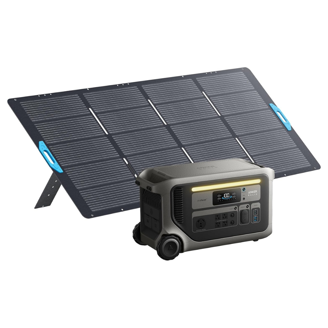 Anker SOLIX F3000 With 400W Solar Panel