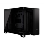 CORSAIR 2500X Tempered Glass mATX PC Case (Black)