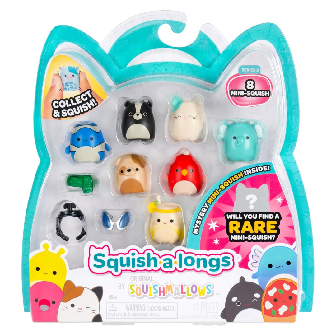 8-Pack Squish-a-longs Mini-Squish (Wave 3, Style 4)