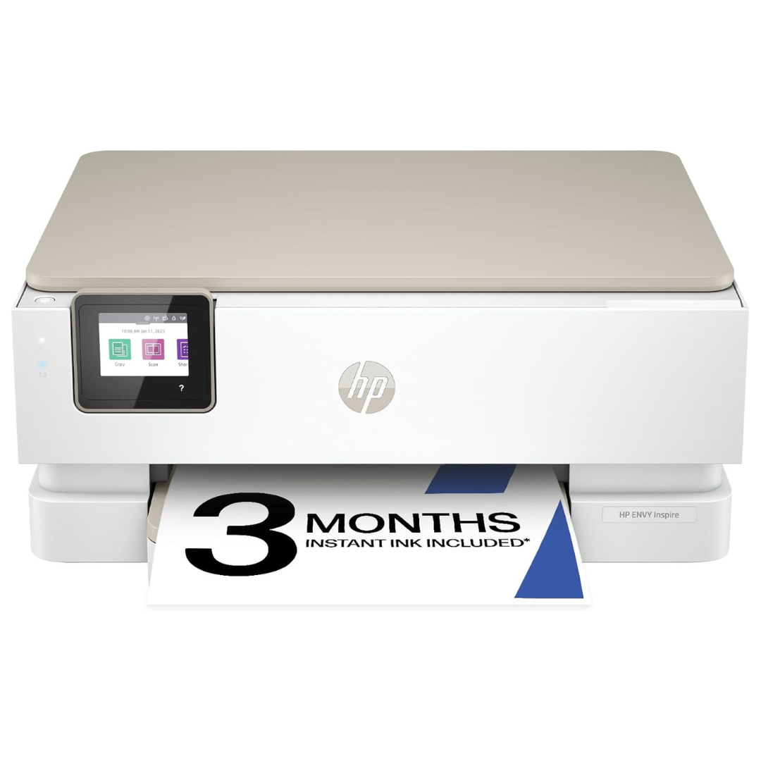 HP Envy Inspire 7255e Wireless Color Thermal Inkjet 3-in-1 Printer