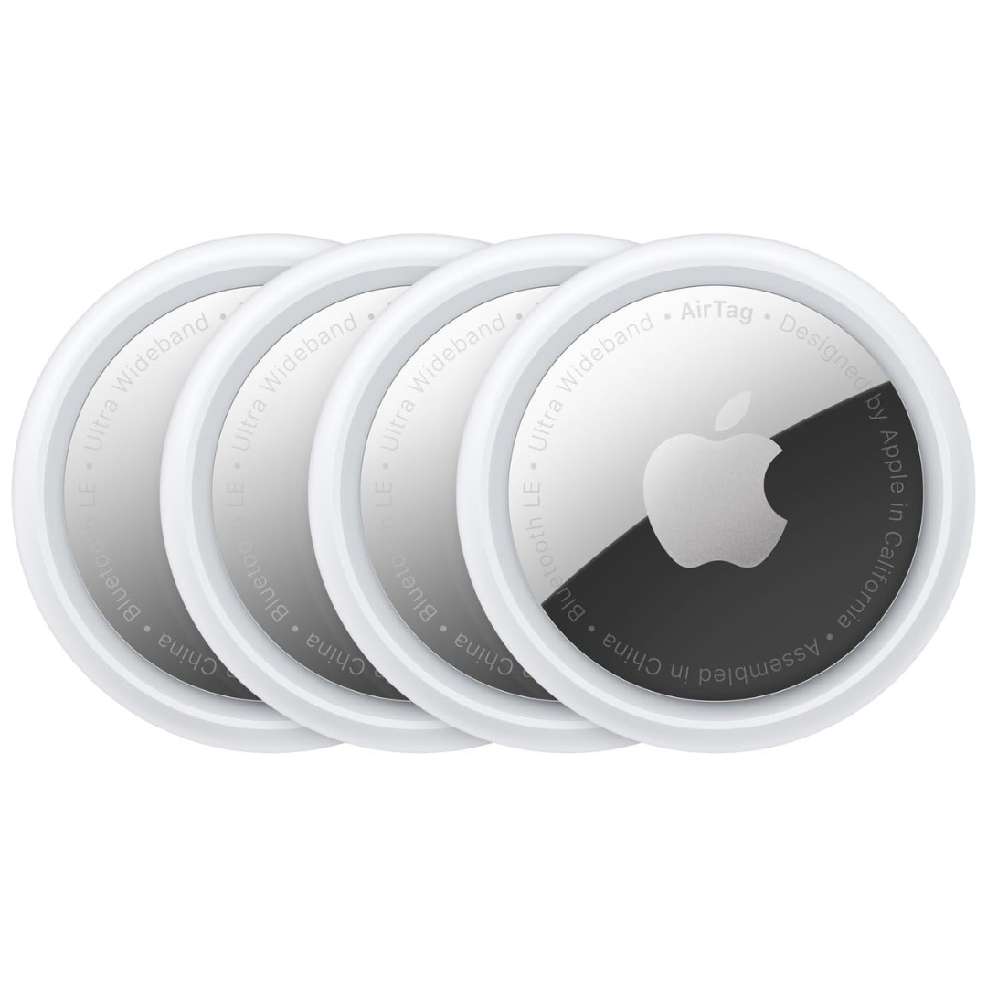 4-Pack Apple AirTags Item Tracker With Apple Find My