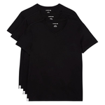 3-Pack Lacoste Men's 100% Cotton Regular Fit V-Neck Undershirt