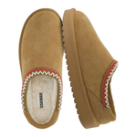 Women's Genuine Suede Cozy Stylish Memory Foam Winter Slippers