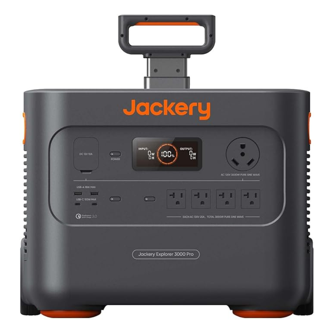 Jackery Solar Generator 3000 PRO 3024Wh Power Station [Refurbished]