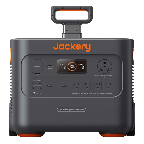 Jackery Solar Generator 3000 PRO 3024Wh Power Station [Refurbished]