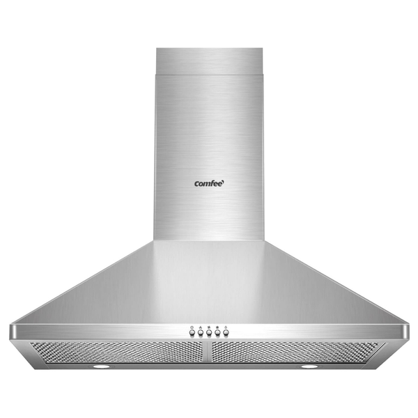 Comfee 30" 450 CFM Strong Suction Ducted Pyramid Range Vent Hood