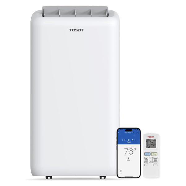 TOSOT 14000 BTU Smart WiFi Portable Air Conditioner W/ Heater