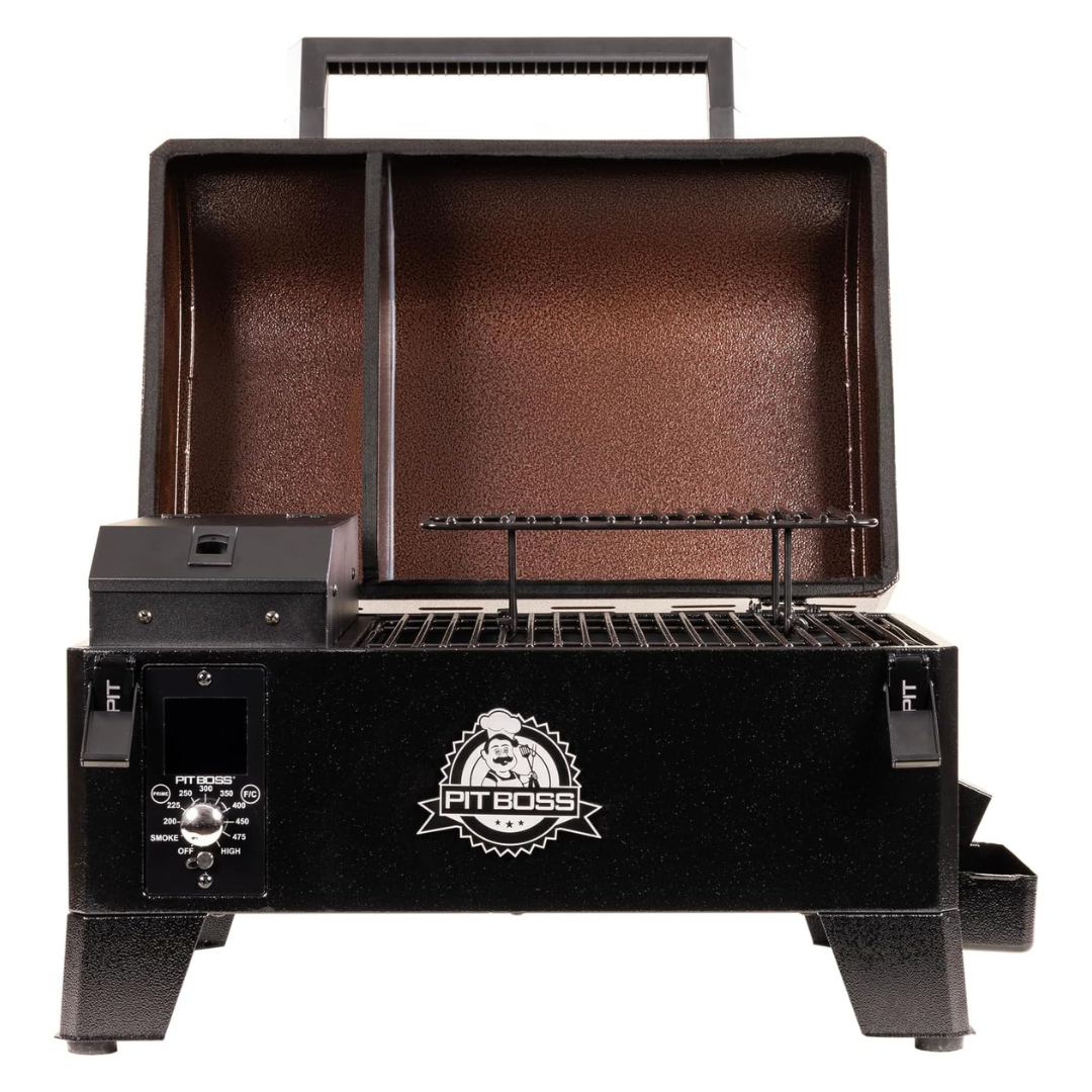 PIT BOSS 10697 Table Top Wood Grill With Temperature Control