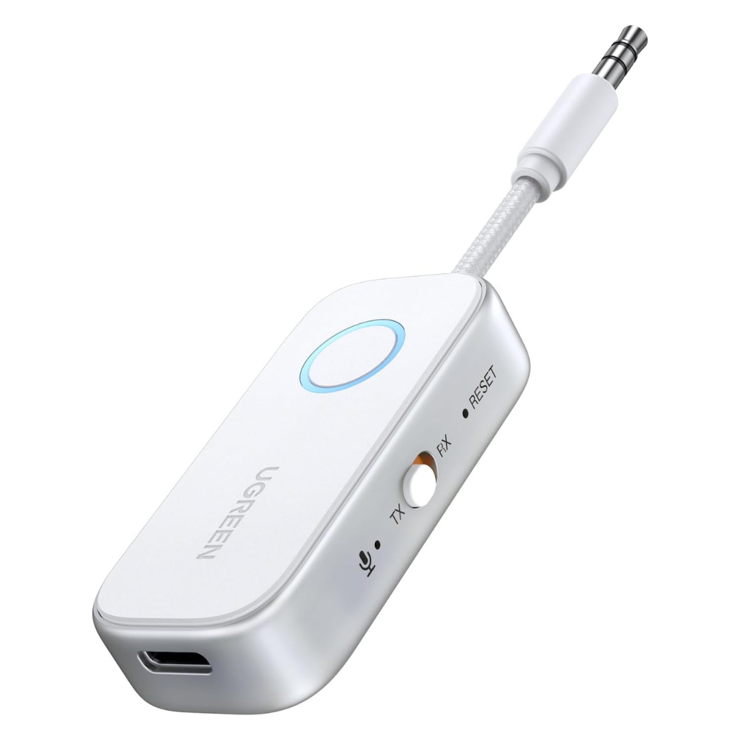 Ugreen Airplane 2-In-1 Bluetooth 5.4 Transmitter Receiver
