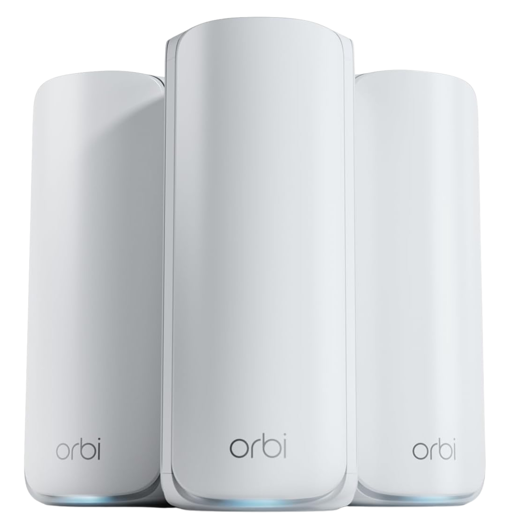 Netgear Orbi 770 Tri-Band WiFi 7 Mesh Network System (Router + 2 Satellite)