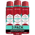 3-Pack Old Spice Men's High Endurance Anti-Perspirant & Deodorant Spray